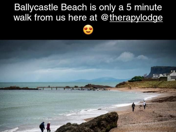 Therapy Lodge Ballycastle Dış mekan fotoğraf