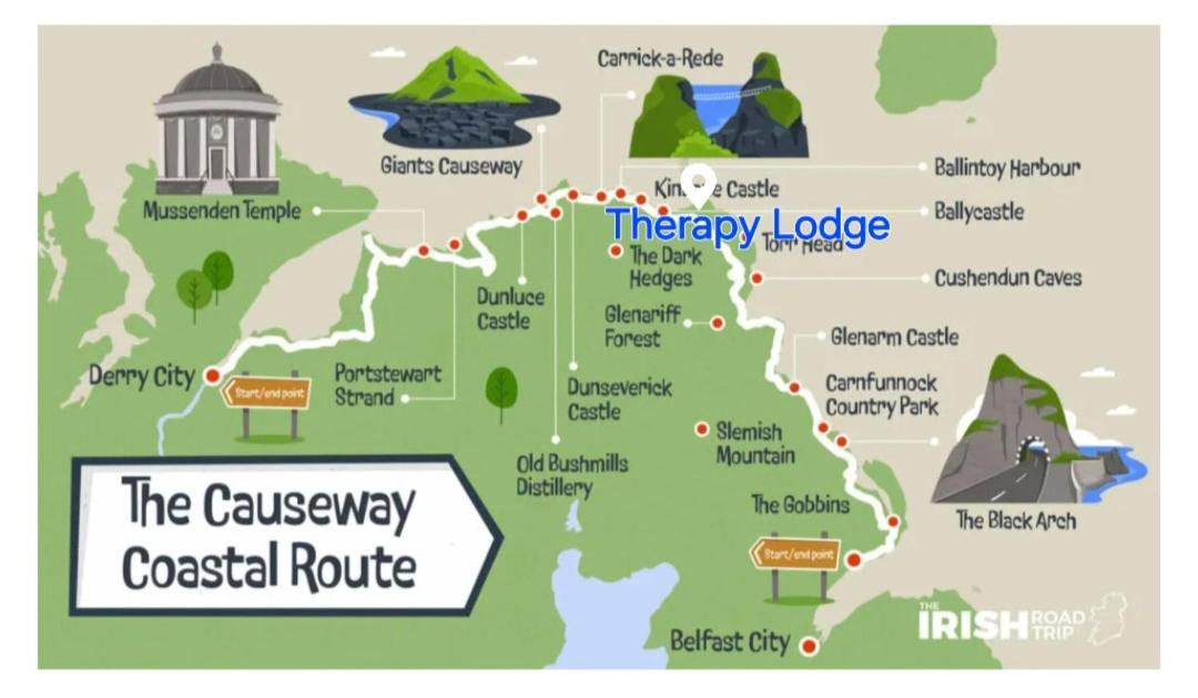 Therapy Lodge Ballycastle Dış mekan fotoğraf