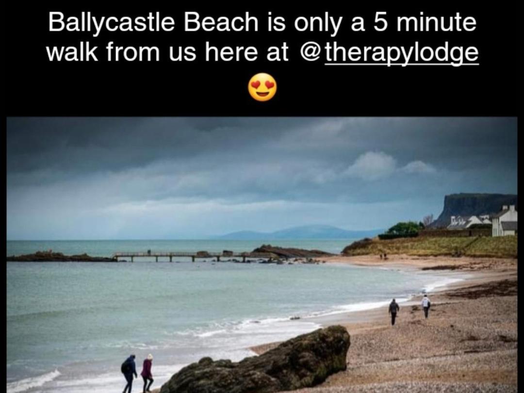 Therapy Lodge Ballycastle Dış mekan fotoğraf